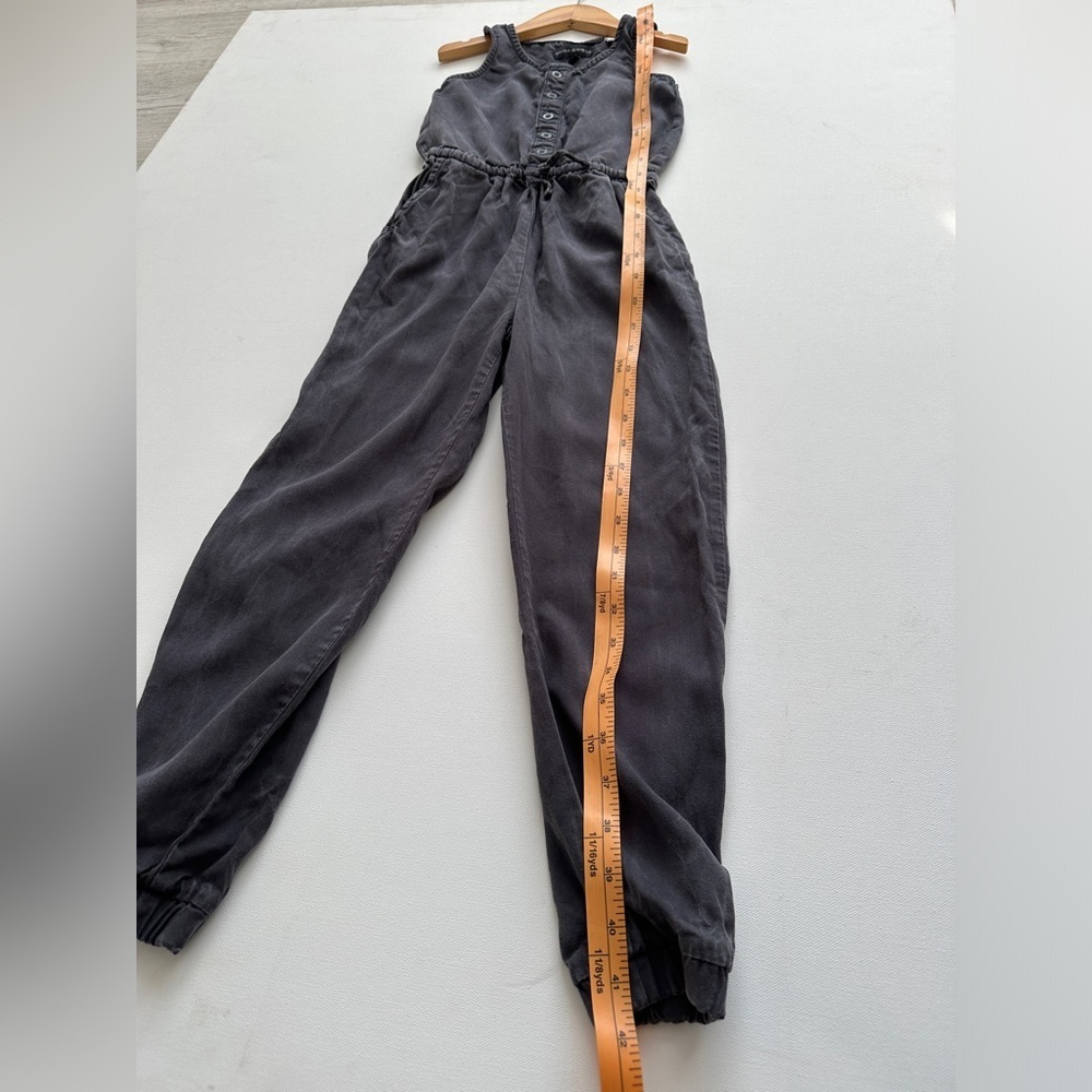 Silver Jeans - Girls Black Sleeveless Jumpsuit - Size 6 - Picture 4 of 8
